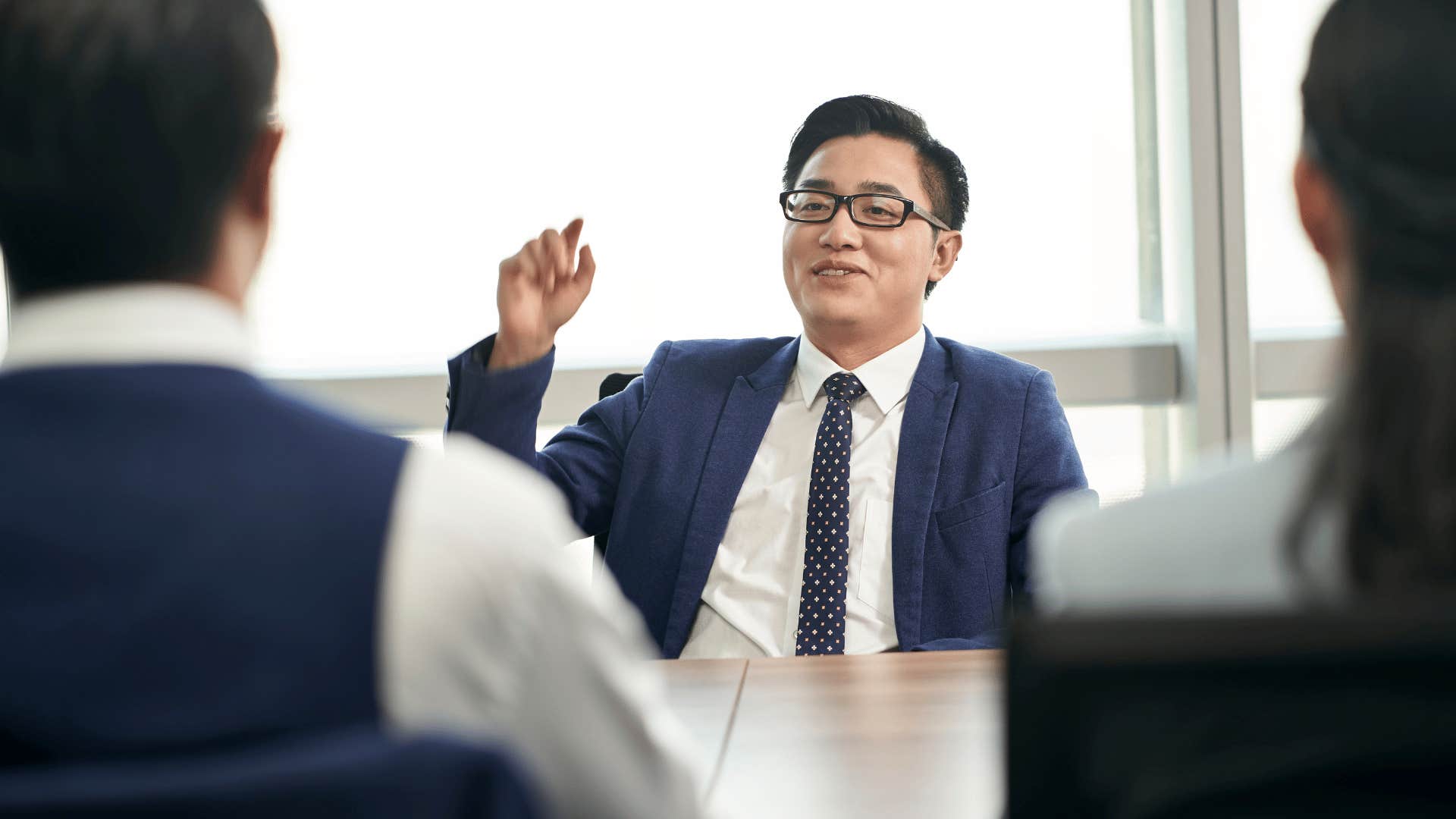 perfectly nice man who leaves a bad first impression because he comes across as too honest