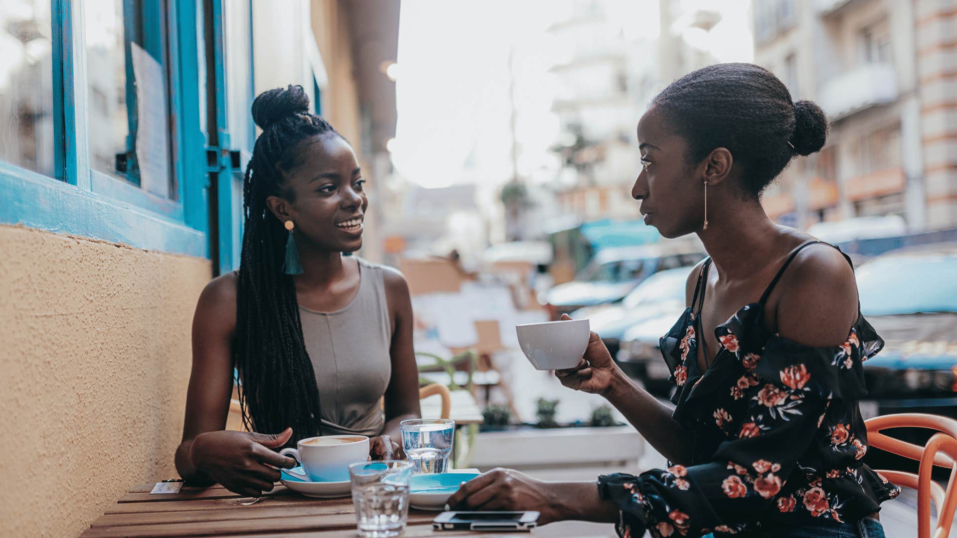 perfectly nice woman who leaves a bad first impression because she tries too hard