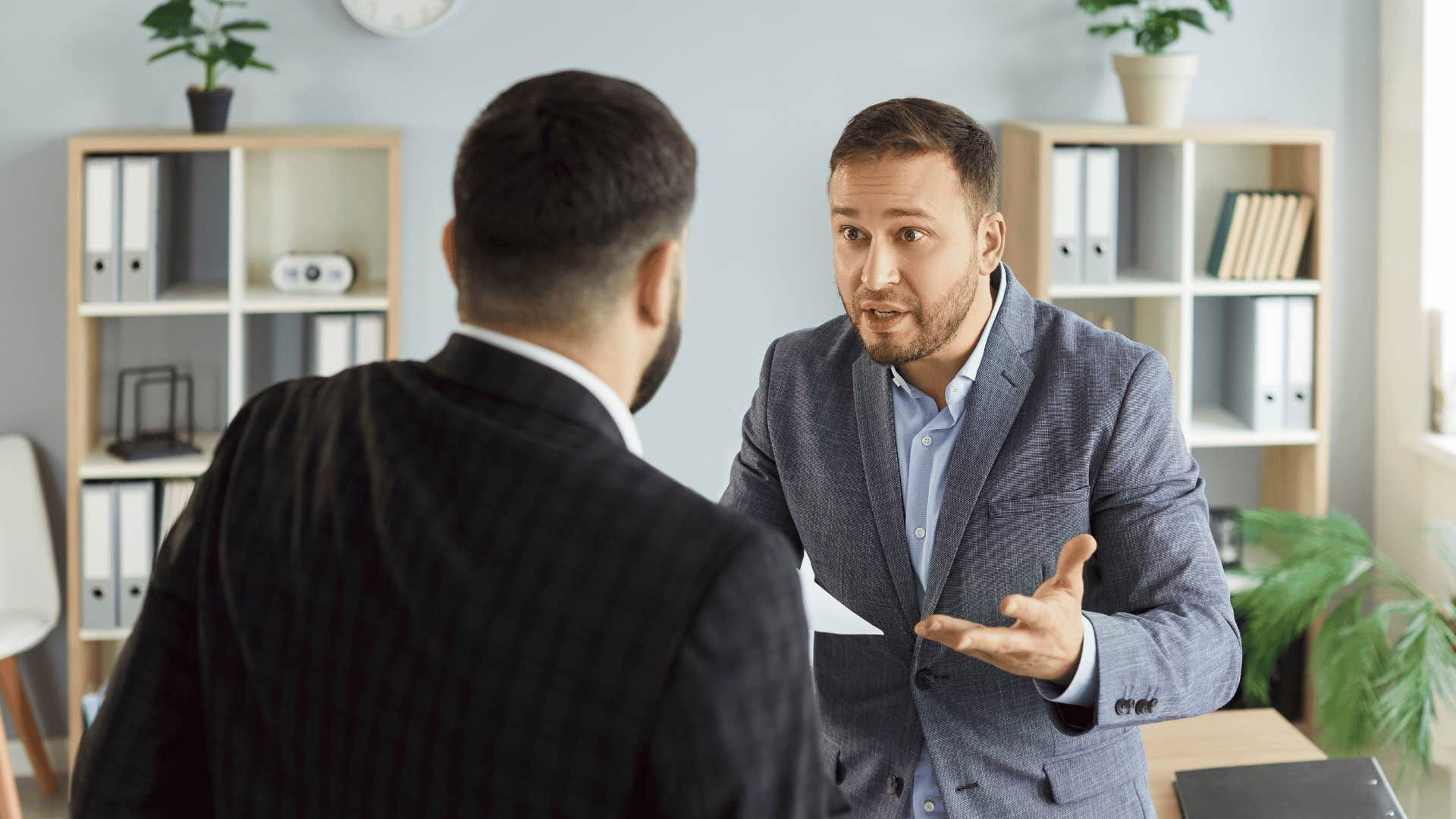 man who lost respect for man saying i'm not getting into this