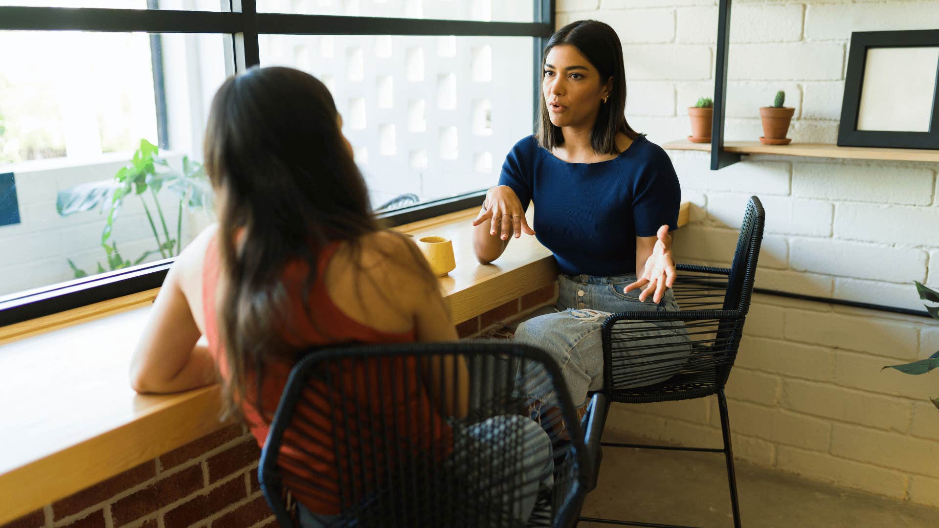woman with an exceptionally high eq saying maybe so