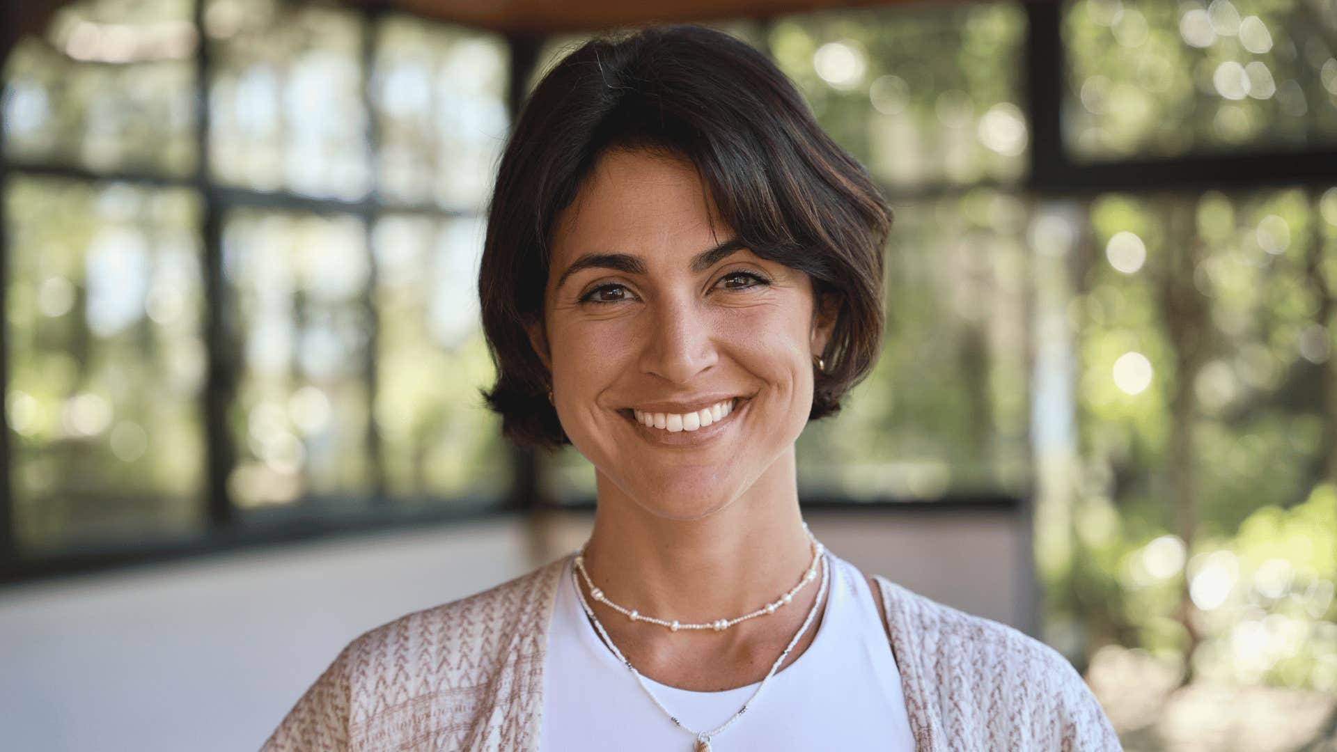 woman who seems superior focusing on her own needs