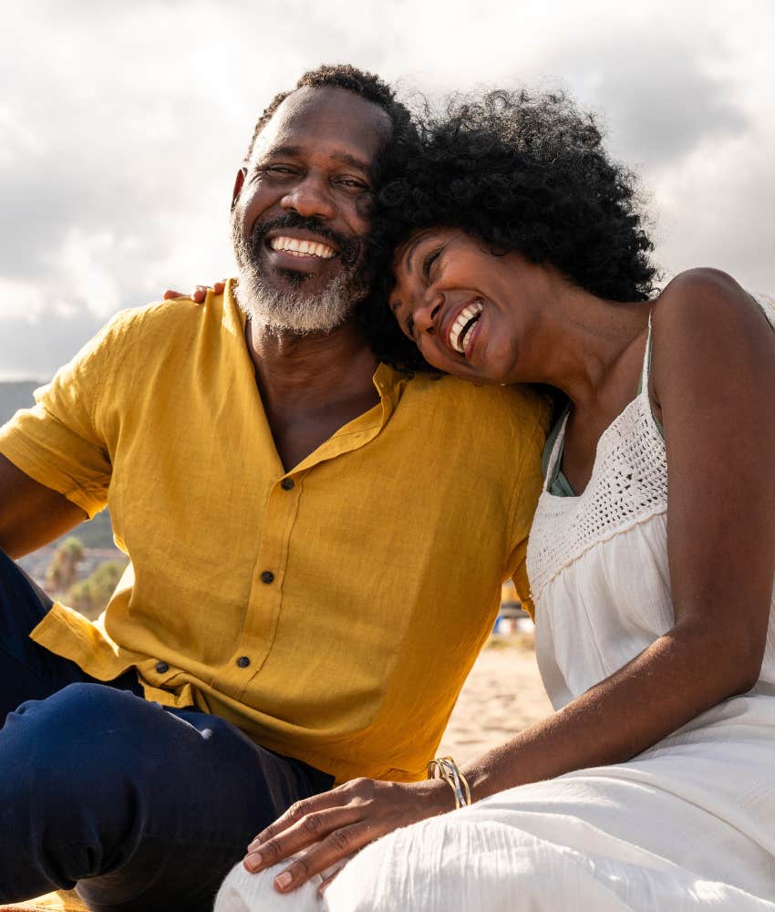 loving couple embrace showing they truly know each other