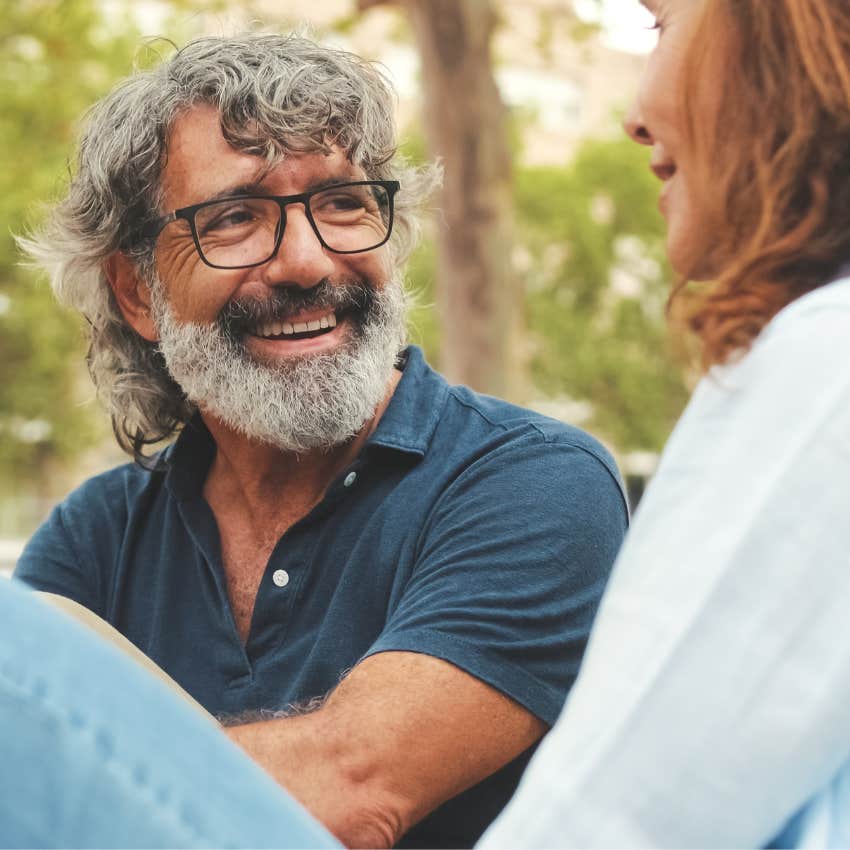 man with good intentions saying i'm sorry you're right to friend
