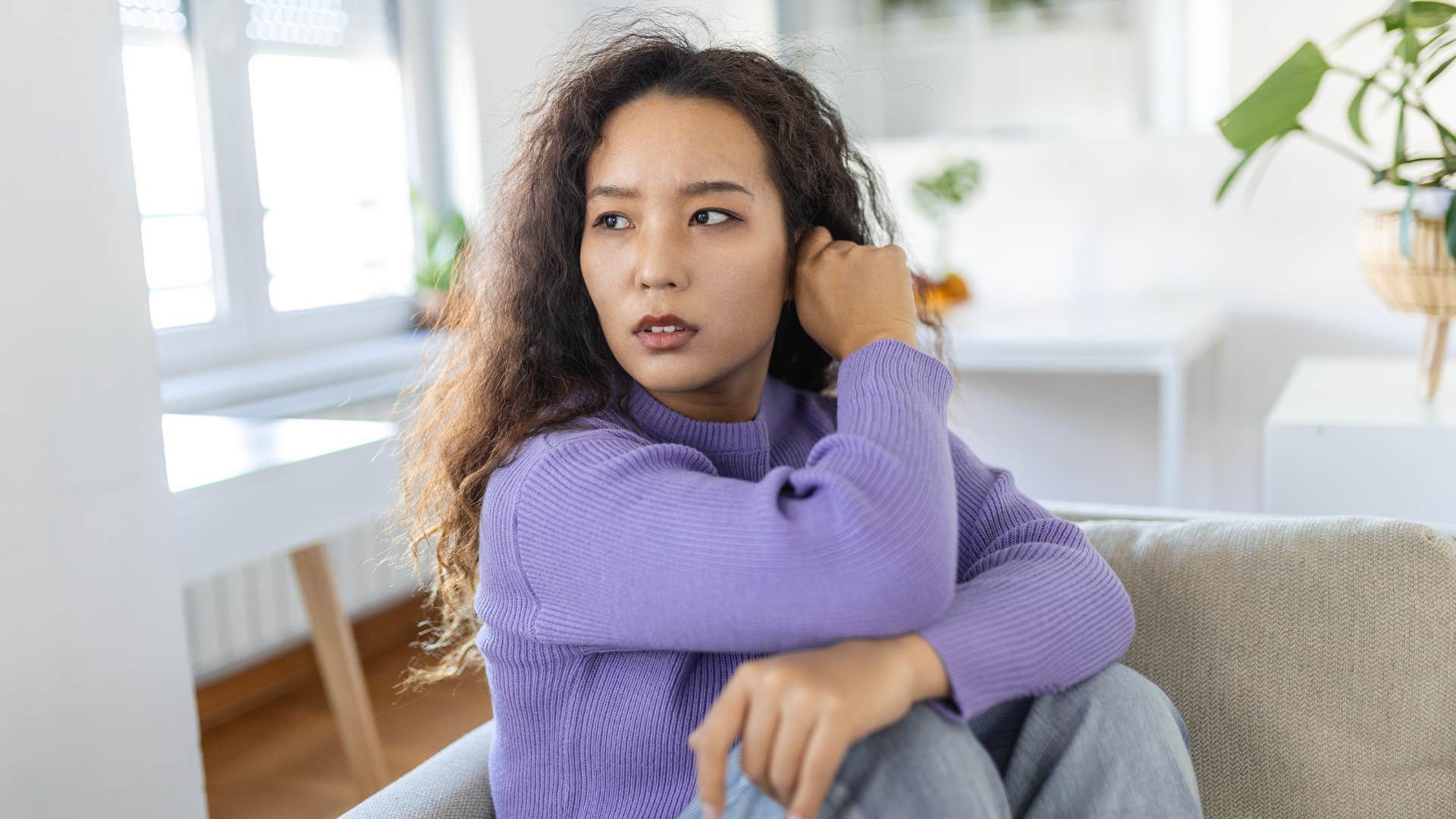 upset person is done with all apologies about who they really are