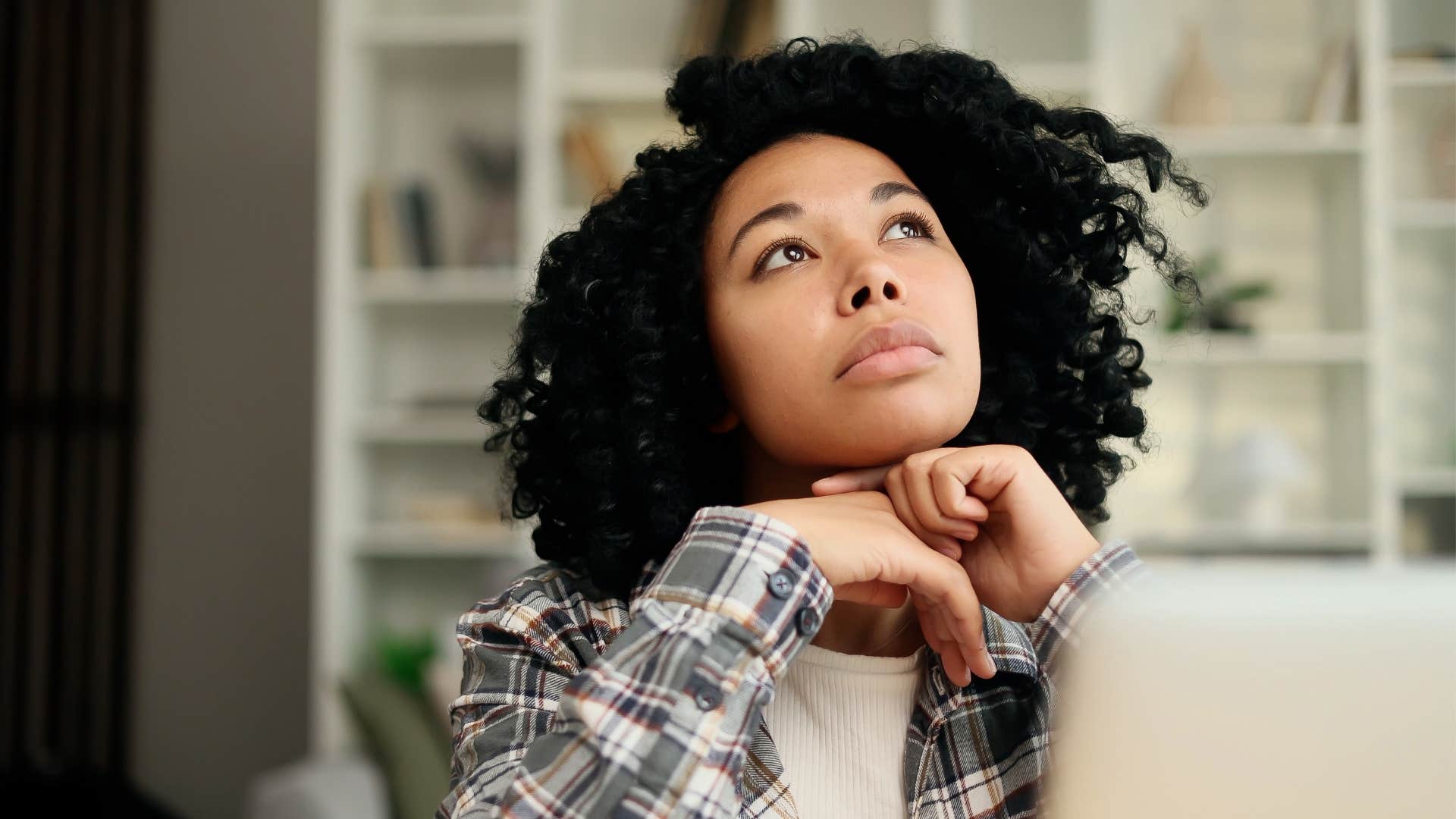 introspective person imagines who they really are