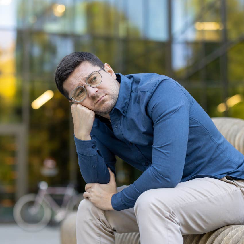 lonely american man who doesn't have access to a third space