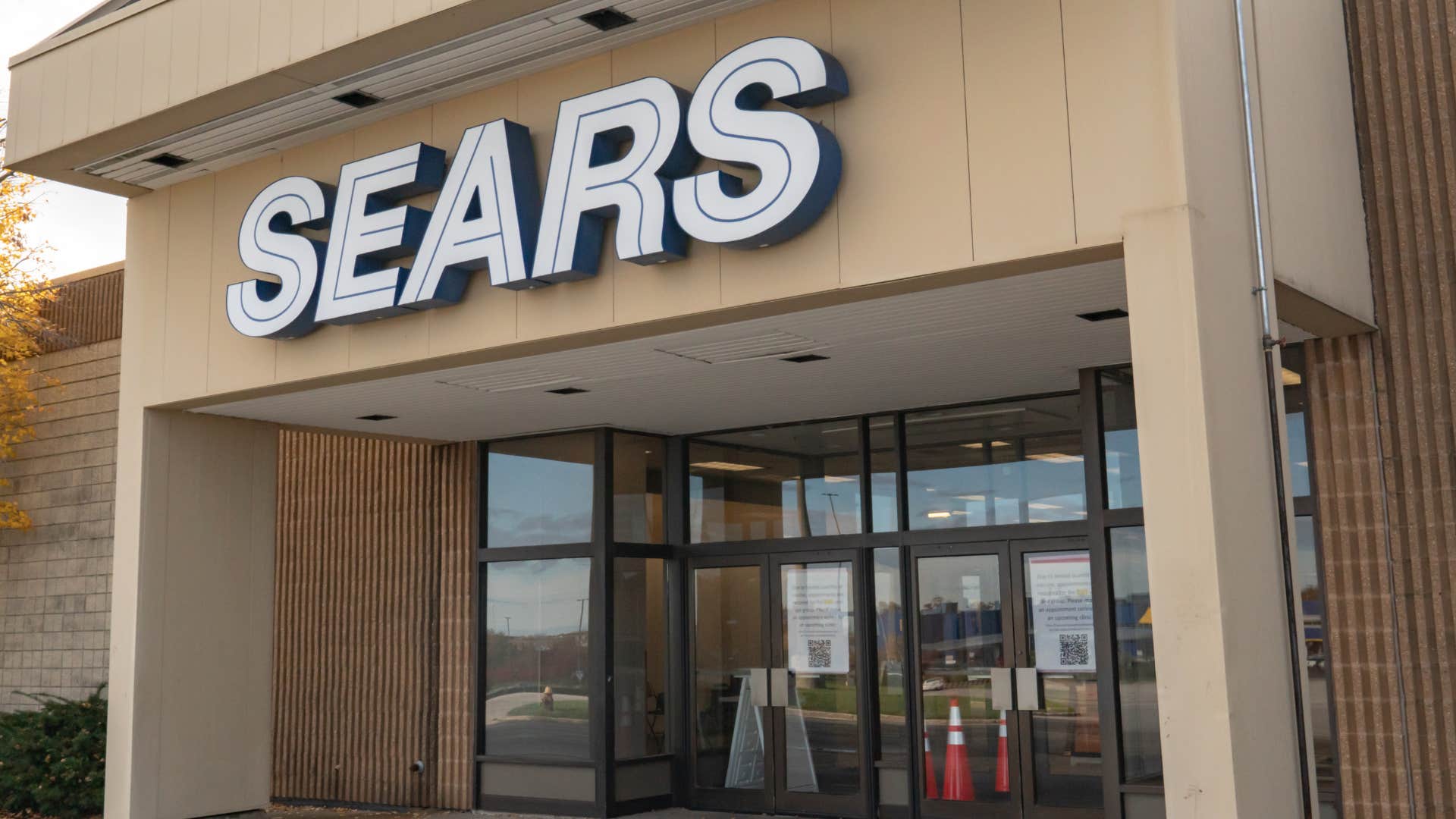 exterior of sears stores from decades past