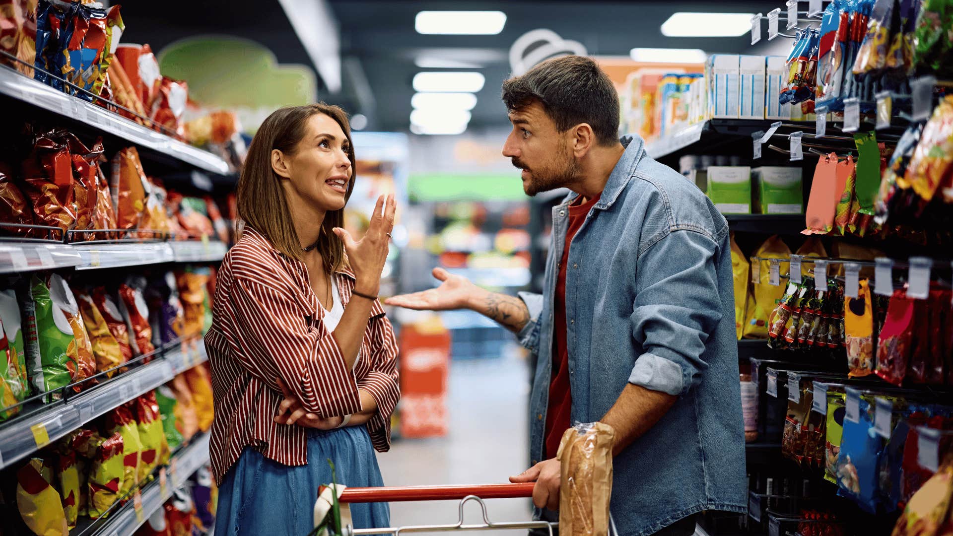 man who is judgmental and calculated as he asks very specific questions