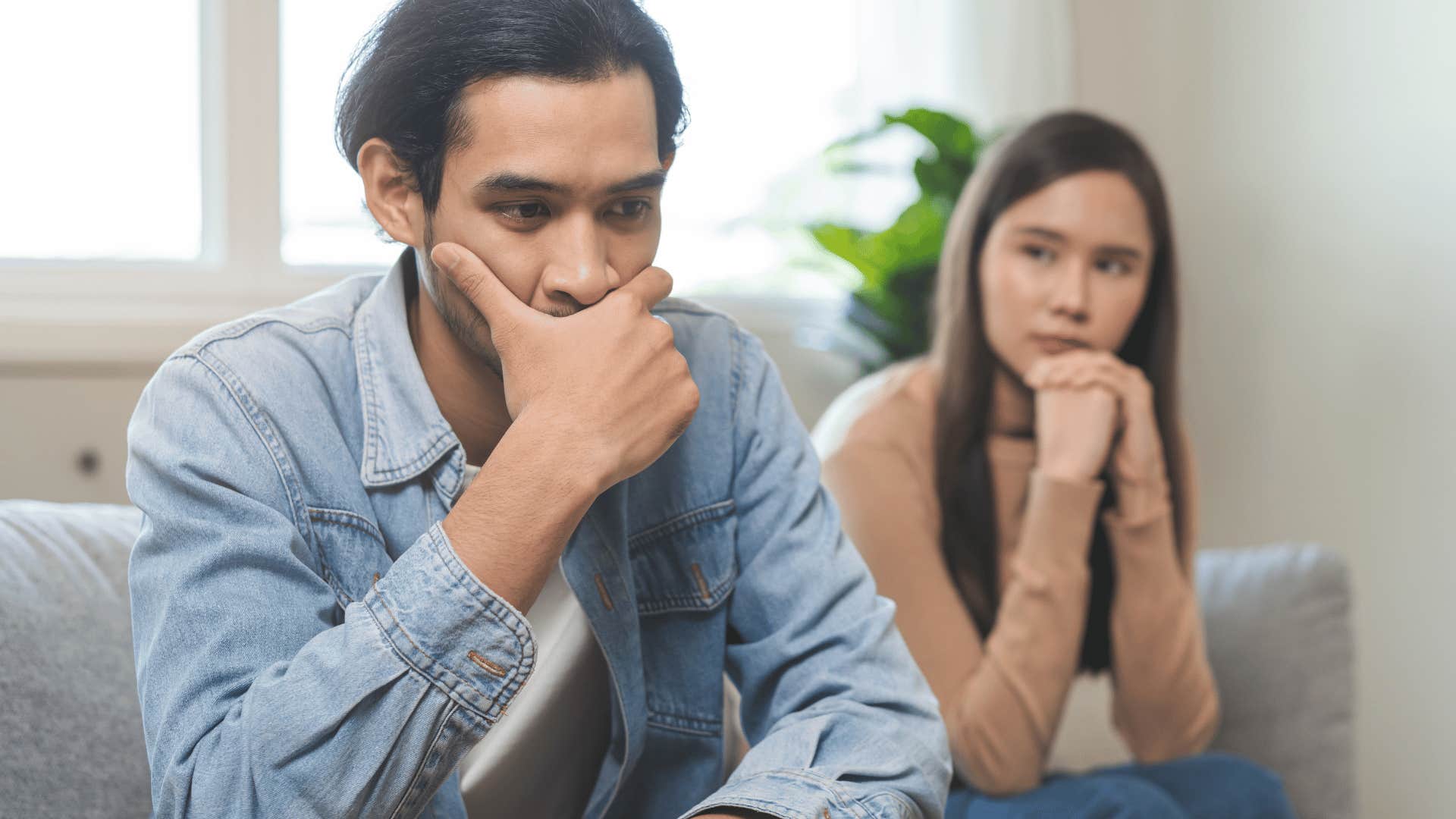 man who is calculated and judgmental as he observes more