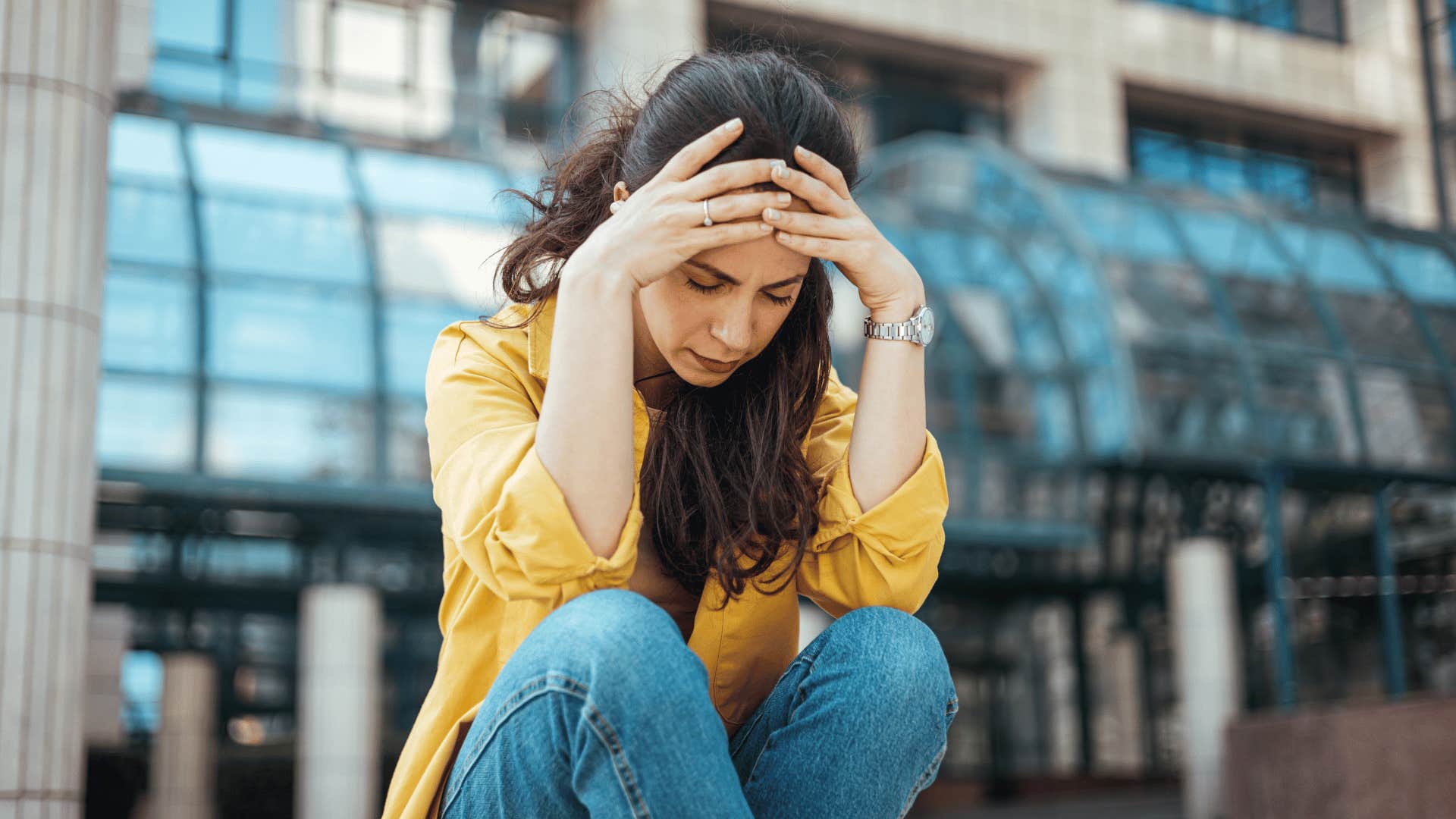 woman who has a complicated relationship with her family as she seeks reassurance