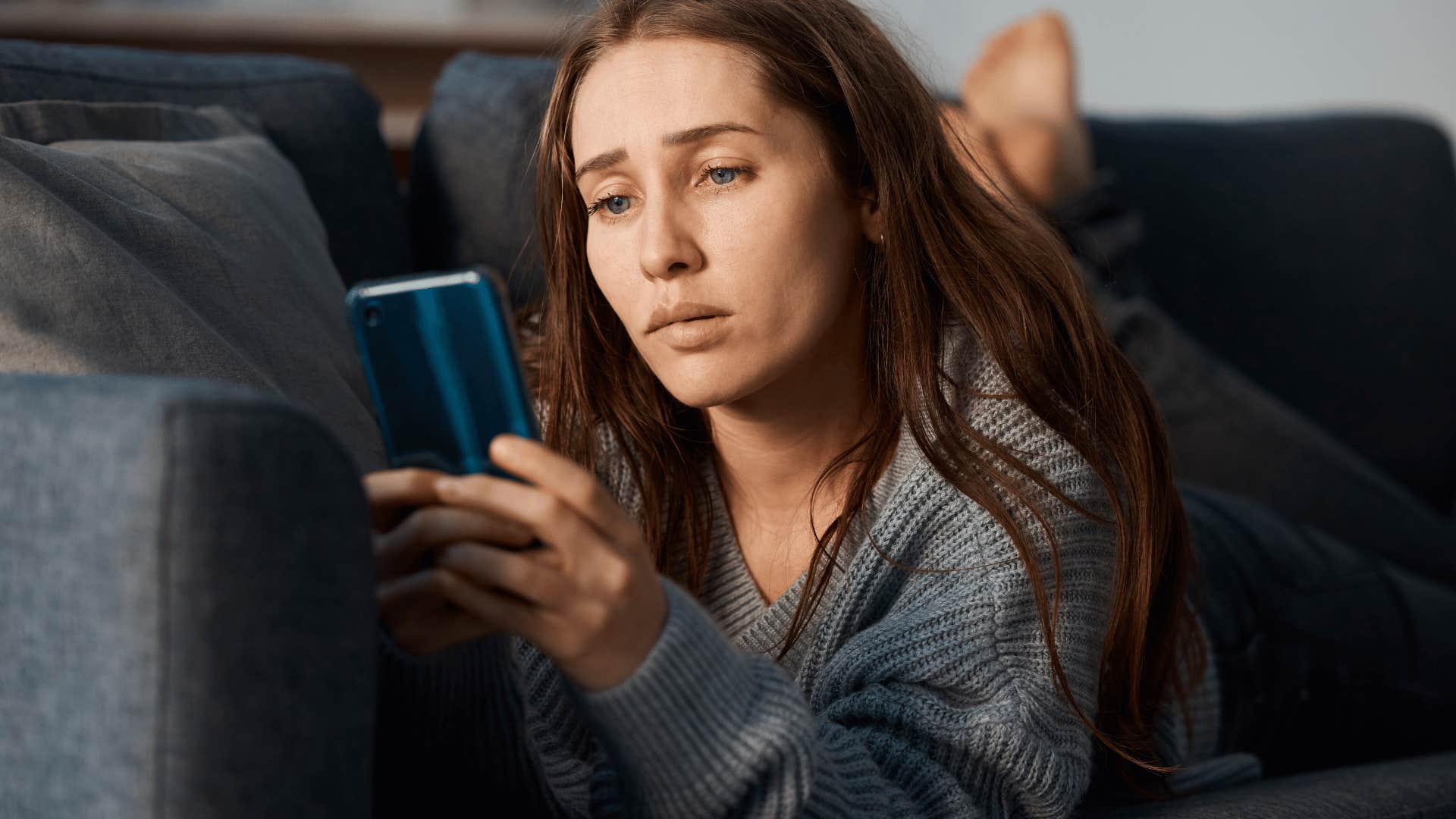 woman who has a complicated relationship with her family as she struggles to relax