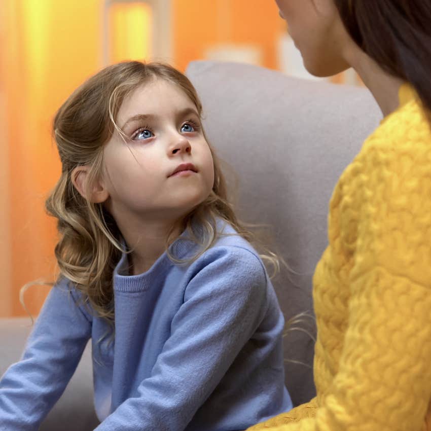 spiritually sensitive little girl who knew something bad was going to happen before it did