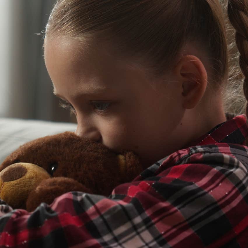 Little girl who is an easily overstimulated, spiritually sensitive kid