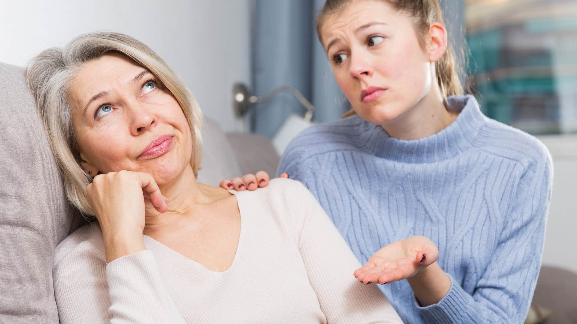 narcissistic daughter who relies on her mother for validation