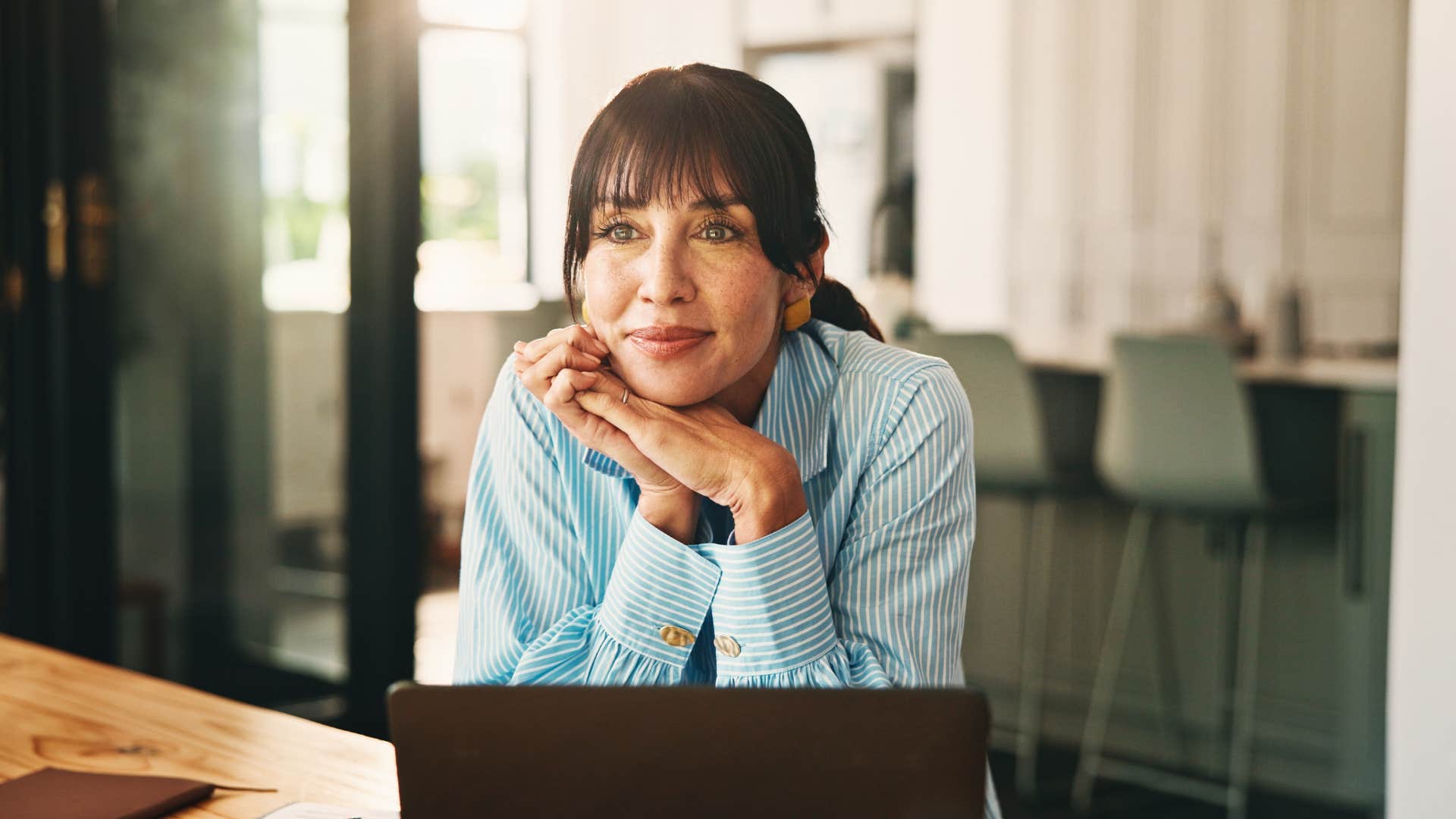 motivated woman starting things she's been putting off