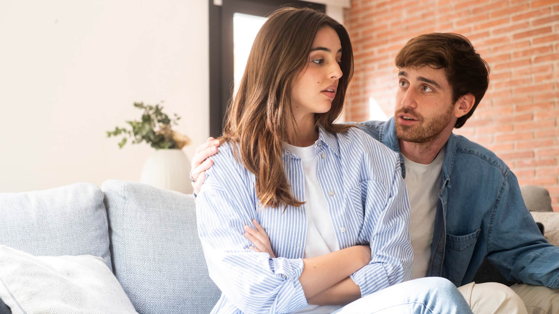 woman going through grief experiencing mood swings