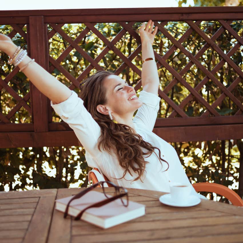 woman trying to maintain her privacy by going on a digital detox