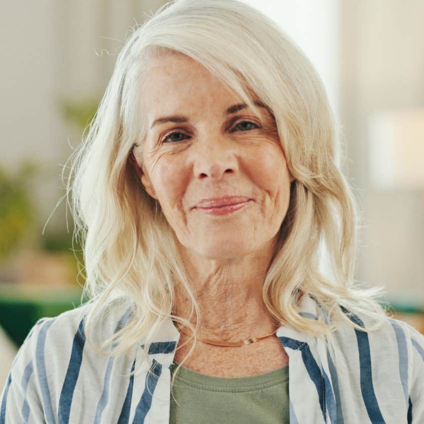 confident woman with an internal sense of self-worth 