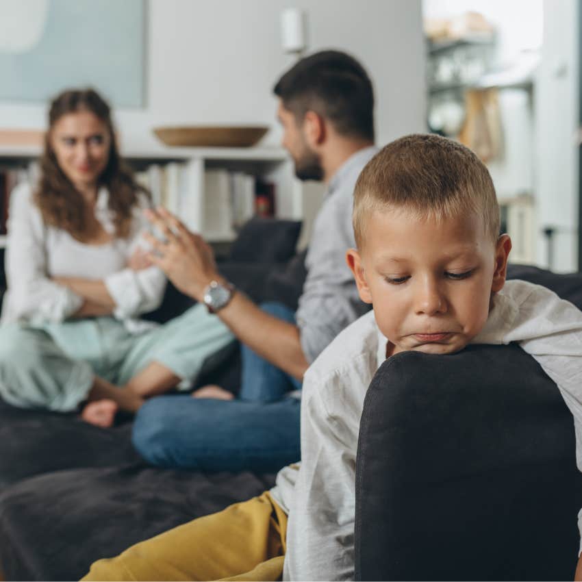 narcissistic parents disrespecting their partner openly in front of child