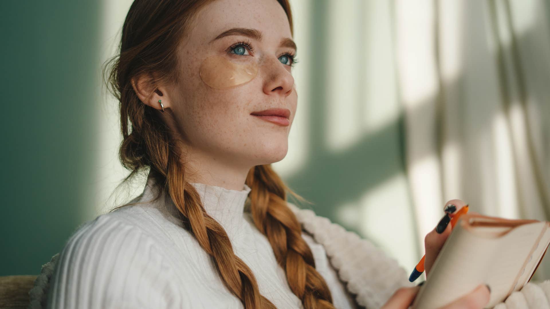 woman planning what comes next