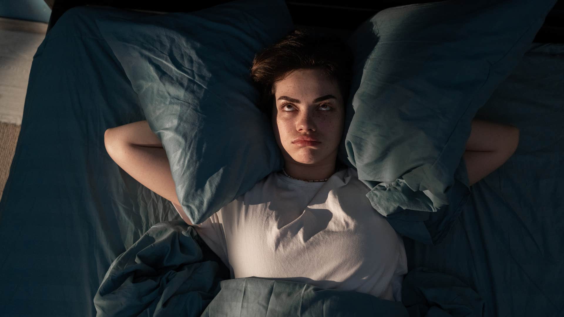 woman who can't get any rest