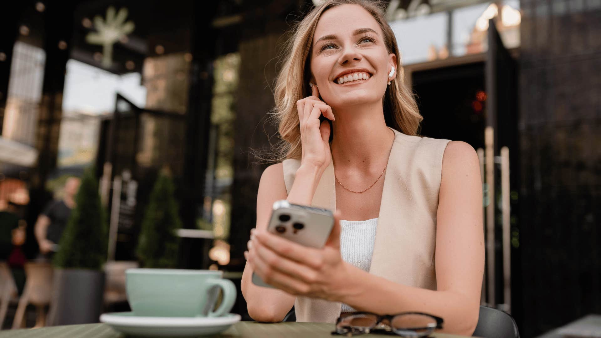 woman who says no to spending in social settings