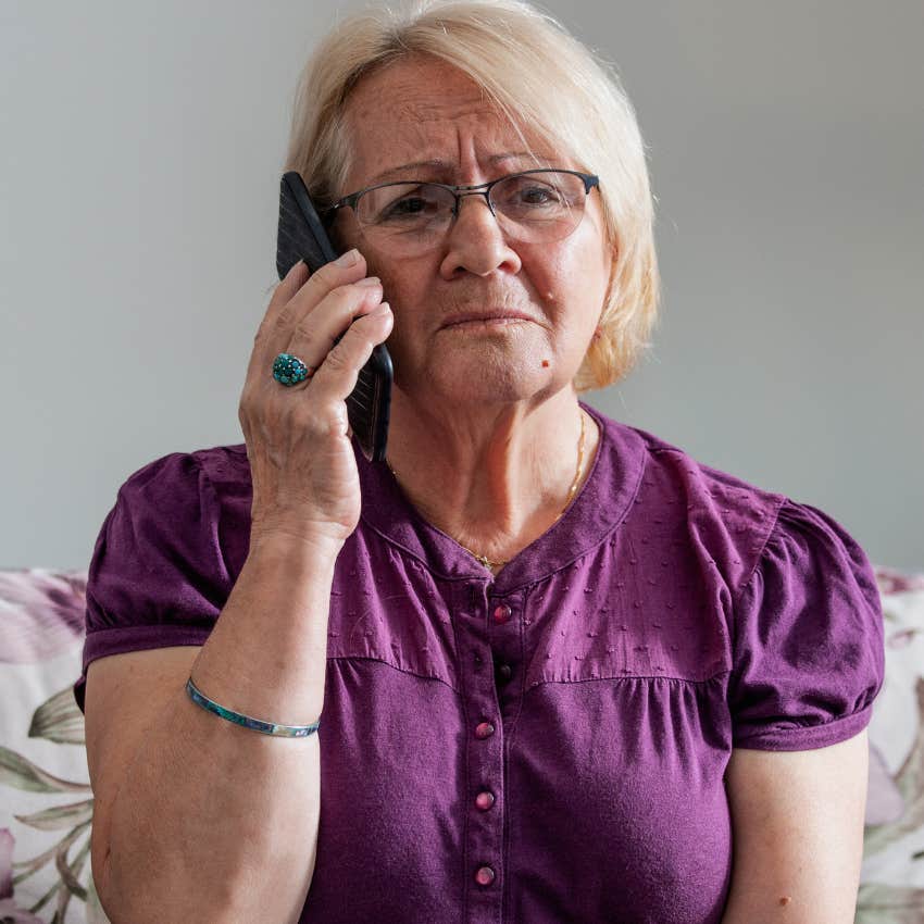 Woman who grew up as a good girl dismissing her own feelings on the phone
