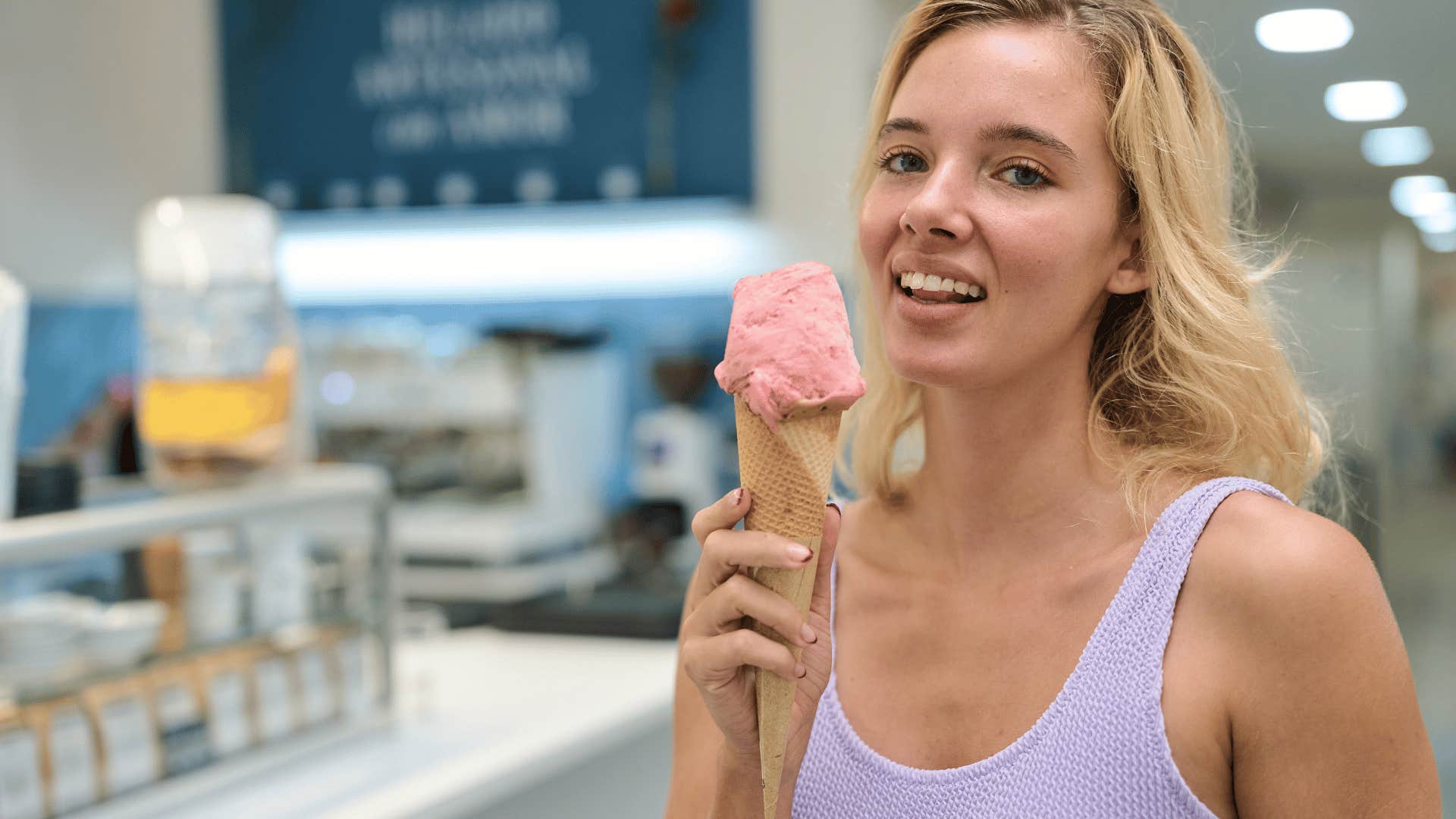 woman who is getting old way faster than she should because she has poor nutrition