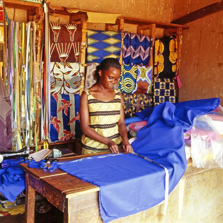 Woman in a shop in Uganda changes perspective of third-world country