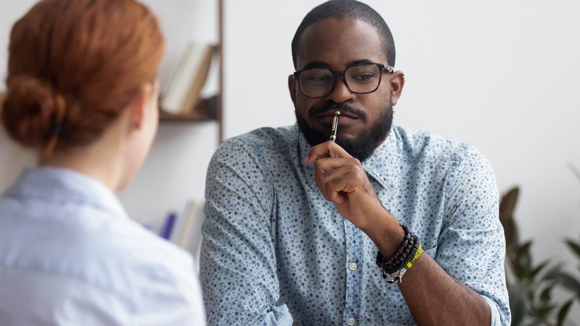 Man feeling punished for setting boundaries.