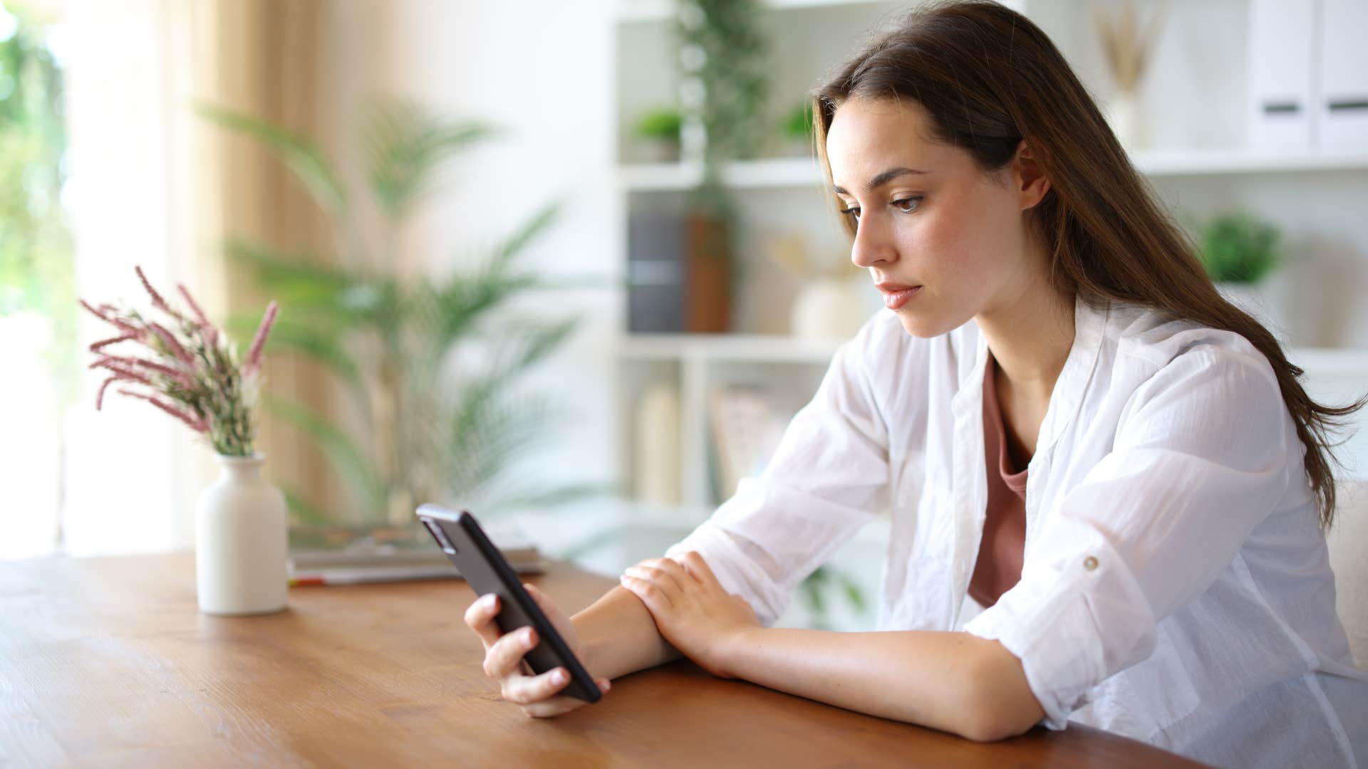 woman on social media posting i need a minute