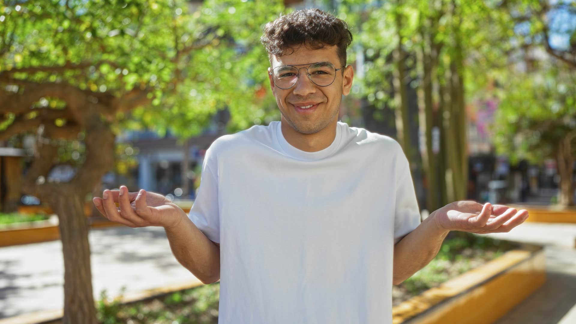 man who automatically defaults to a neutral position because of AI