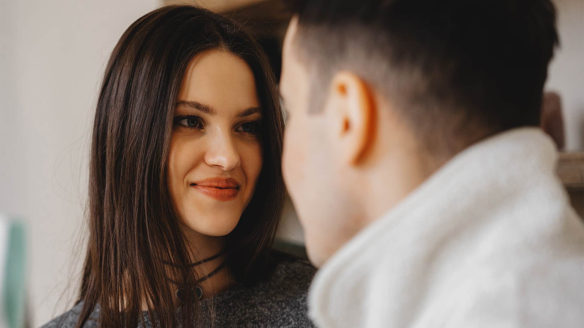 woman is moving too fast in her relationship and about to be broken up with