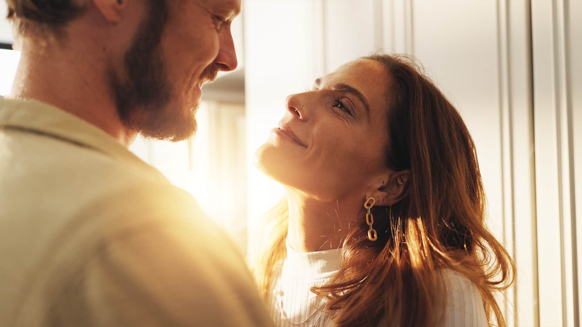 woman respects herself in a way others can feel immediately