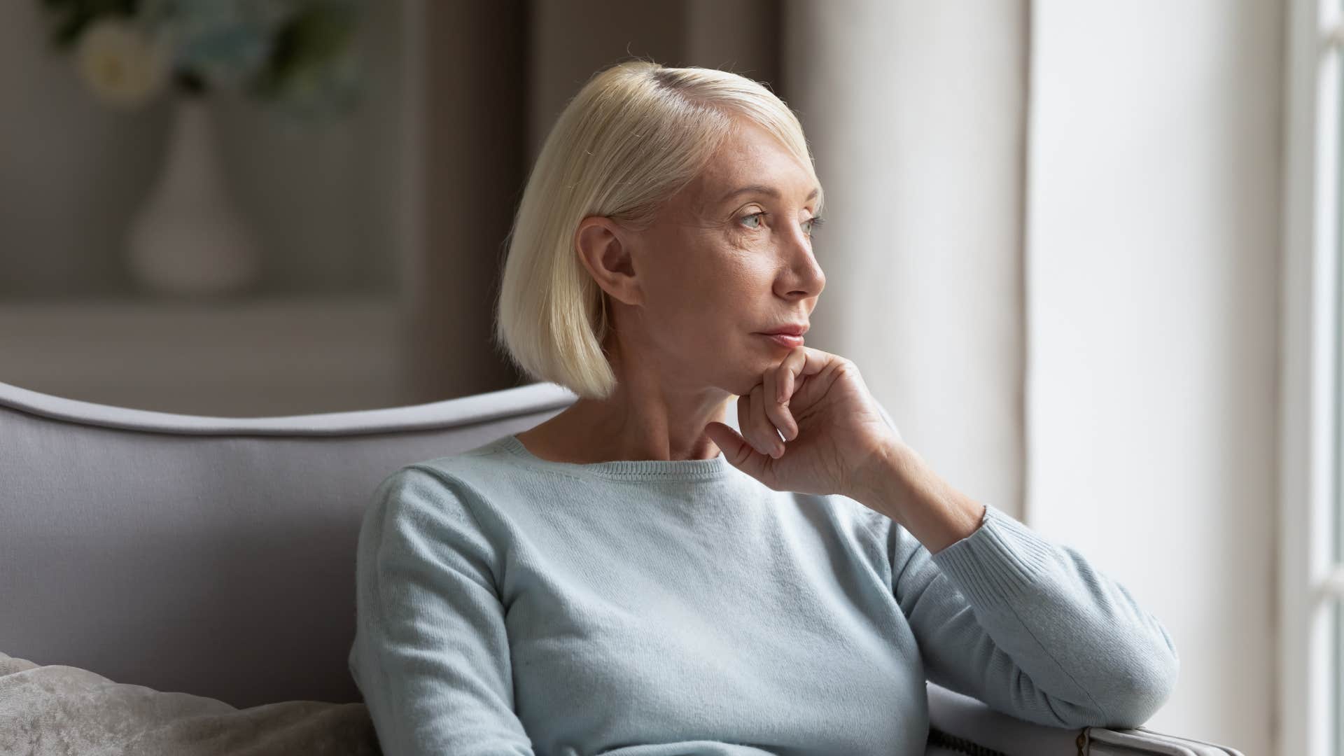 woman who doesn't feel a need to explain herself because she's lost patience for debates