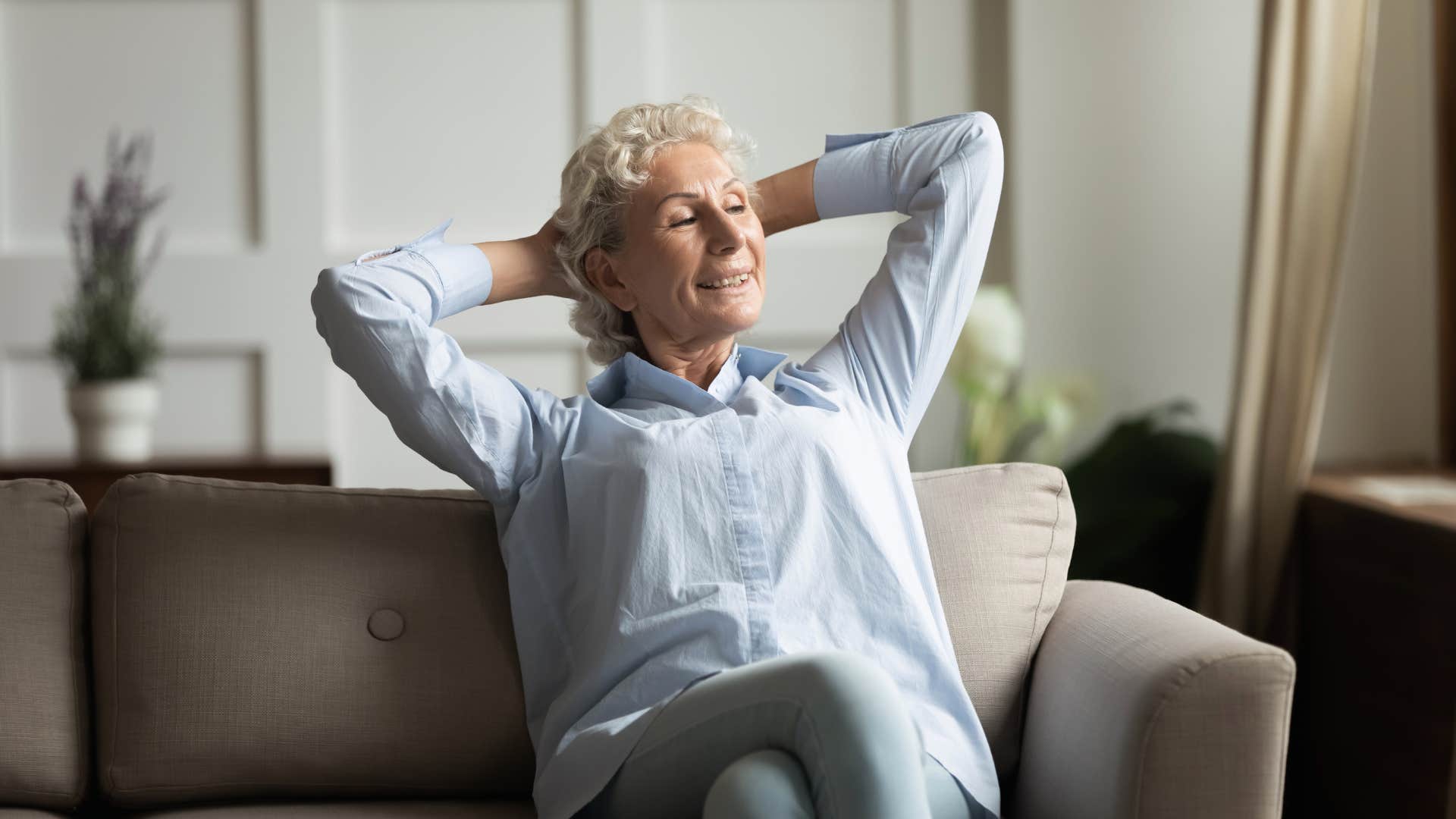 woman who doesn't feel a need to explain herself because there's no reason to