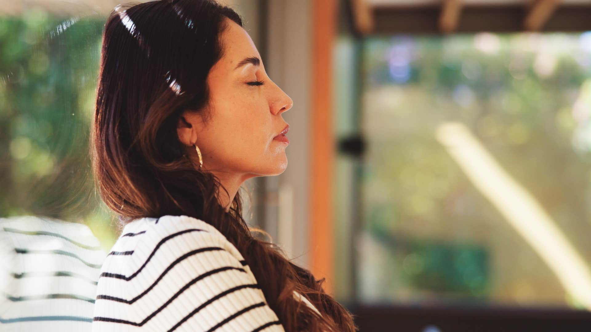 woman experiencing guilt for moving forward after a loss