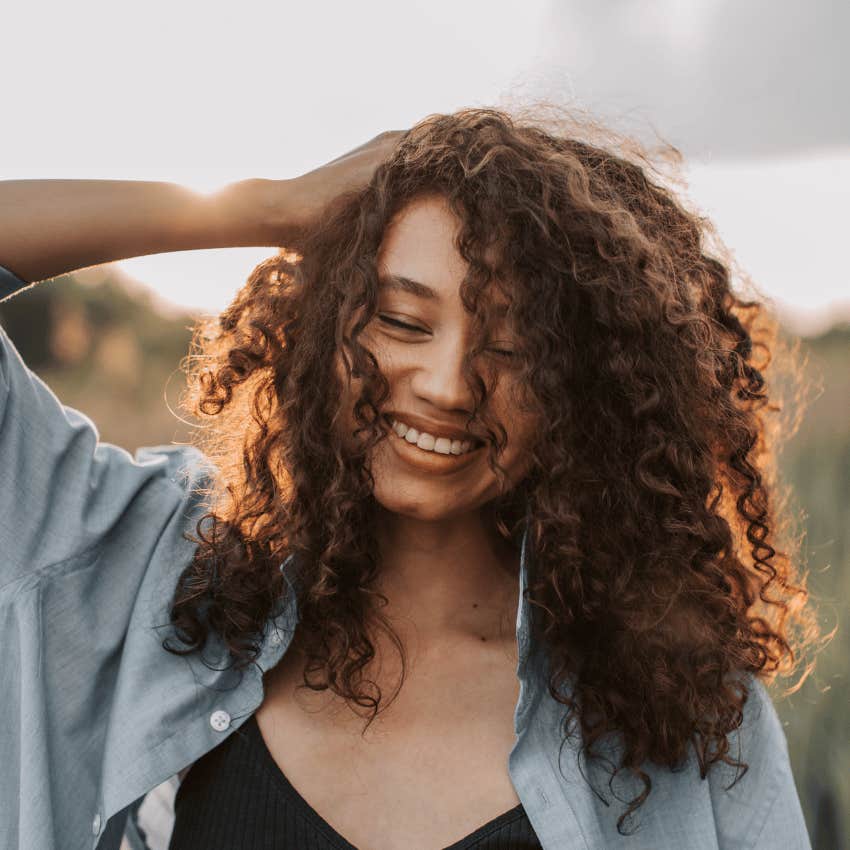 independent woman who stays unbothered no matter how rude a man gets