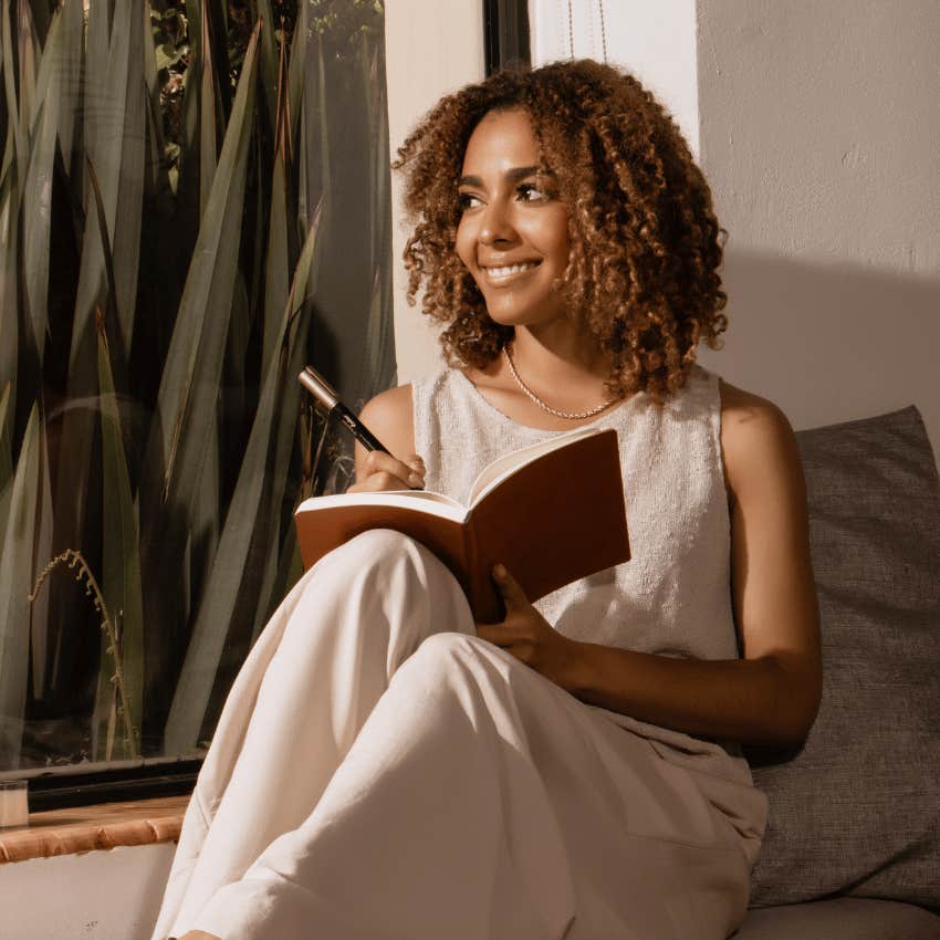 woman who stays unbothered no matter how rude a man gets because she doesn't take things personally