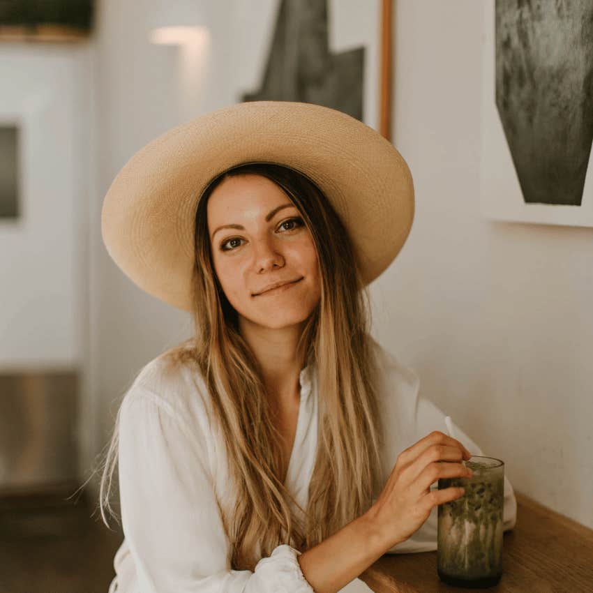 decisive woman who stays unbothered no matter how rude a man gets