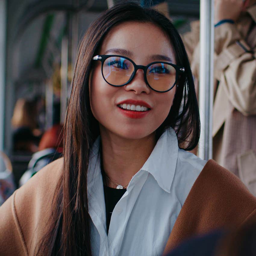 Woman who values peace more than attention saying no thanks