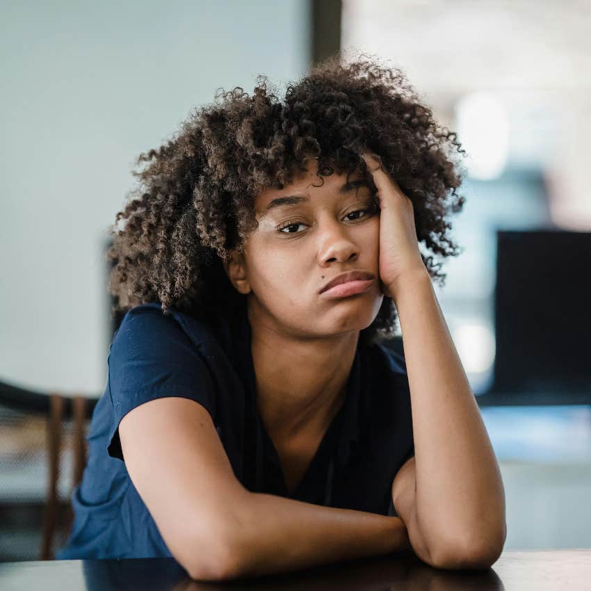 highly intelligent woman bored from lack of intellectual stimulation