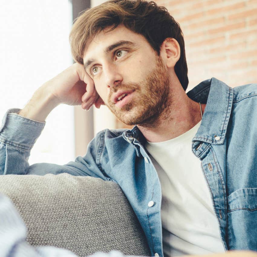 intelligent man in conversation who changes his mind