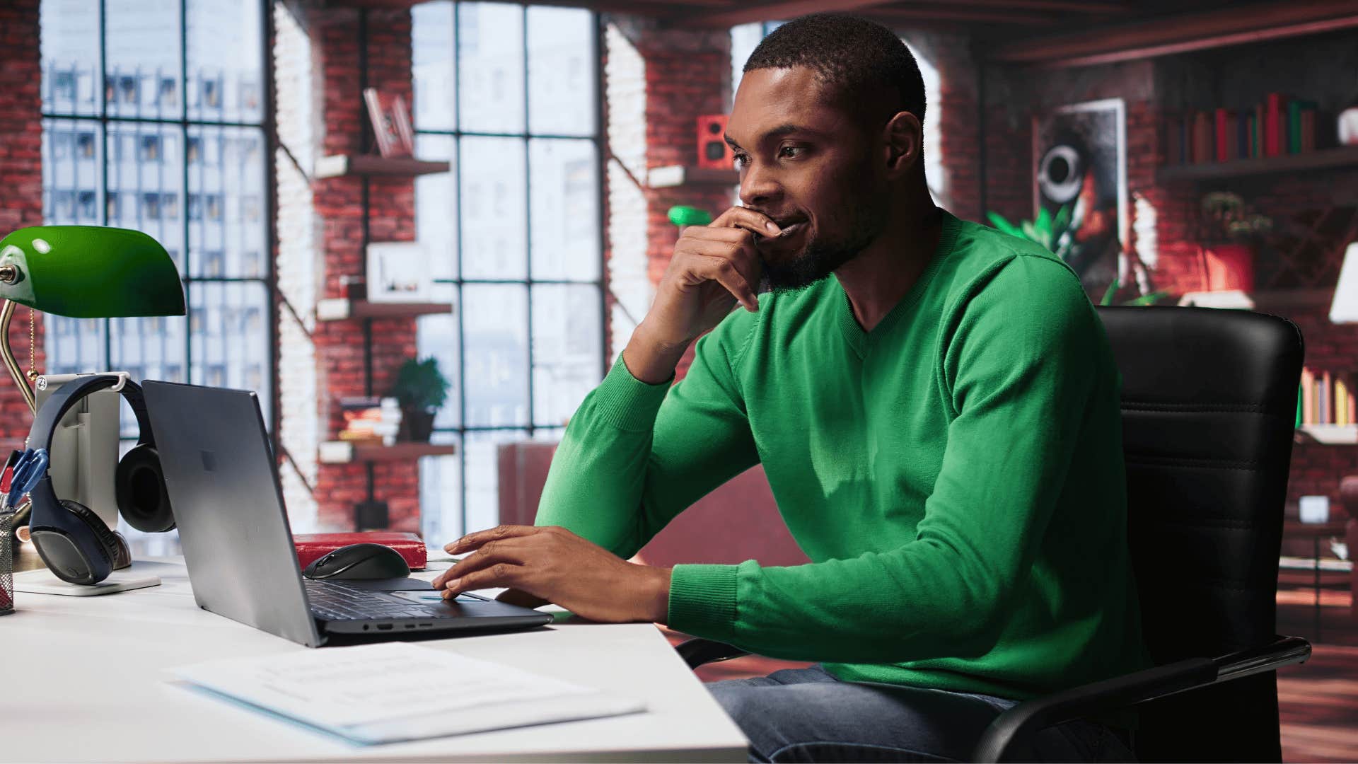 man sending a text saying he's been focused on other things