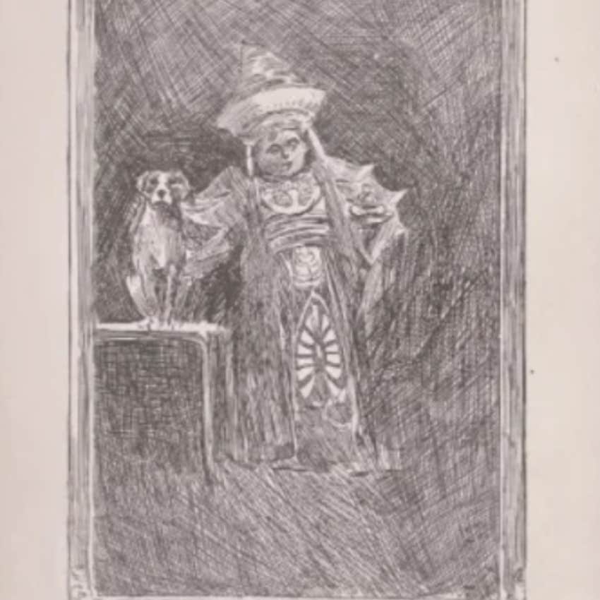 sketch of fictional character baron trump