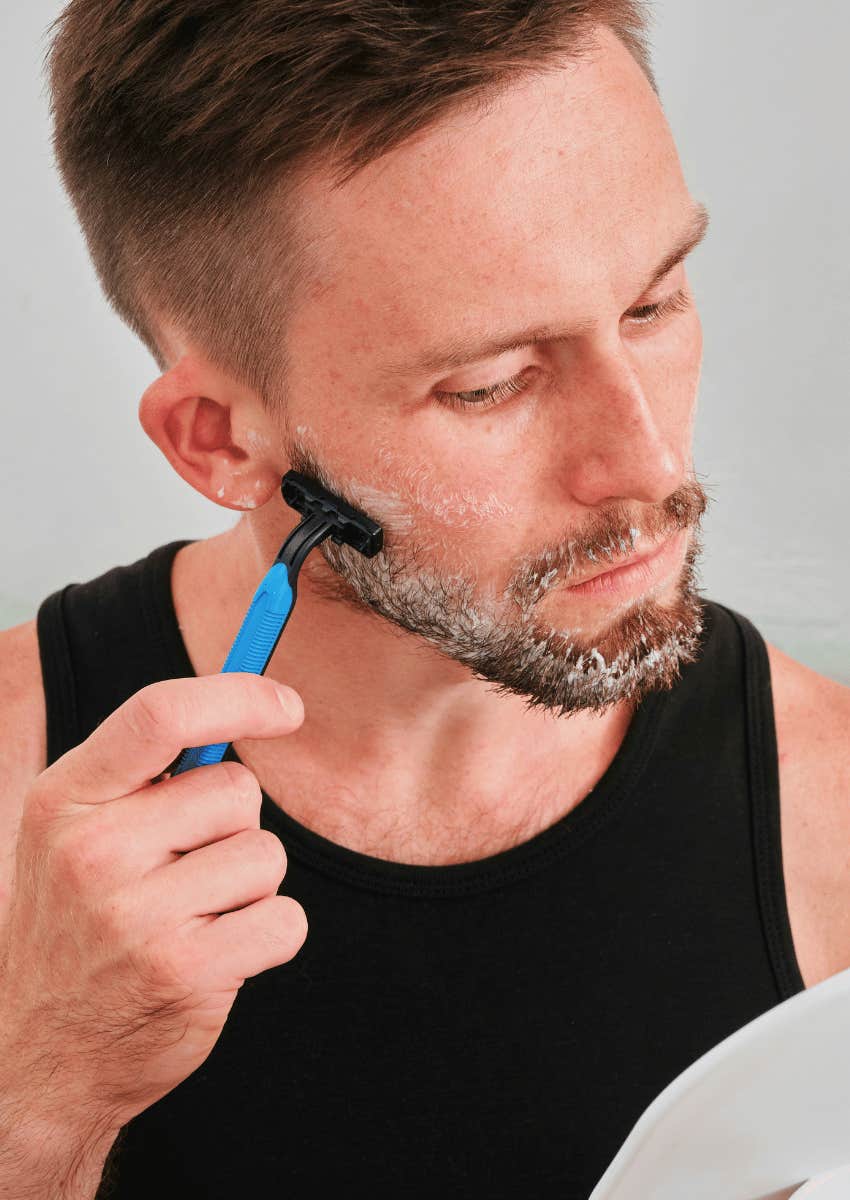 chivalrous man having good hygiene