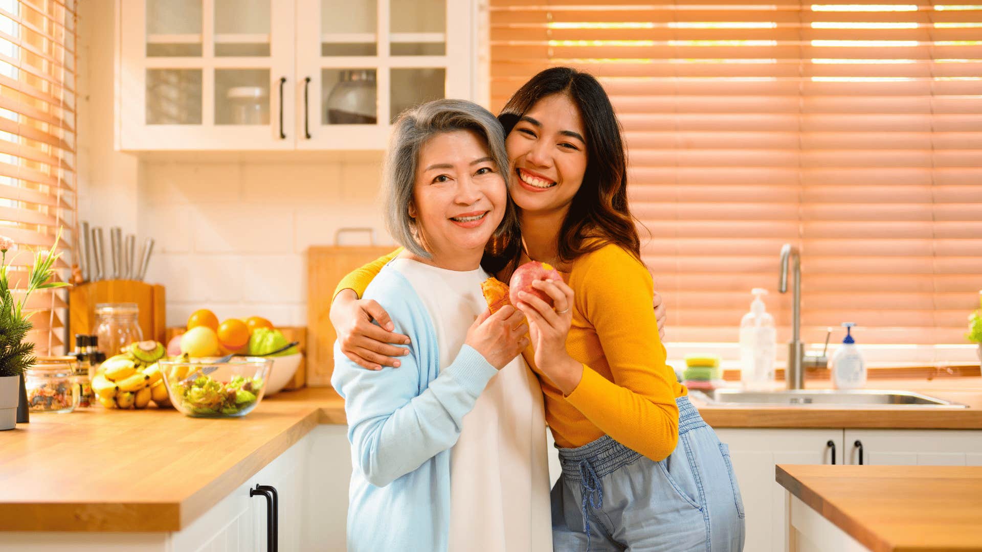 woman receiving inconsistent treatment from mom who usually blames her