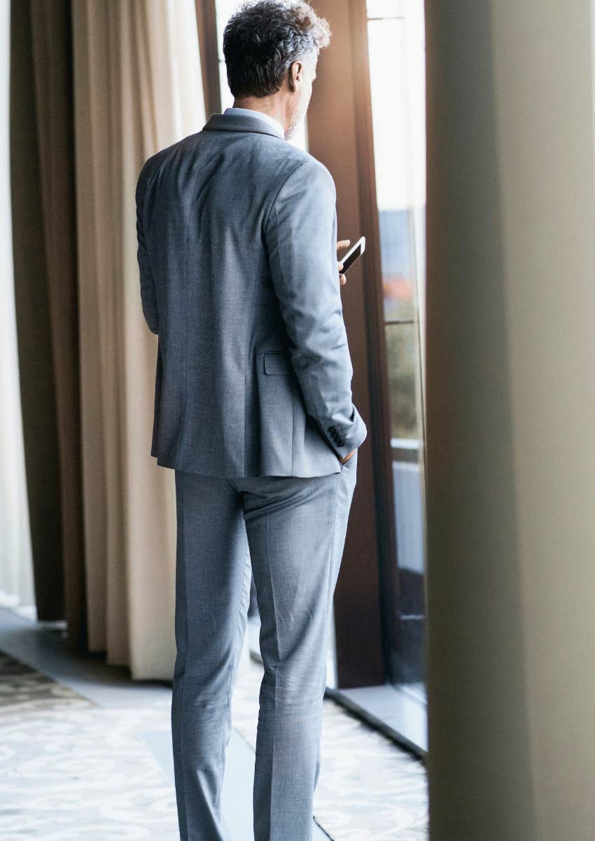 confident person knowing the power of dressing great