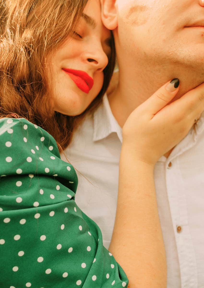 controlling couple showing passion