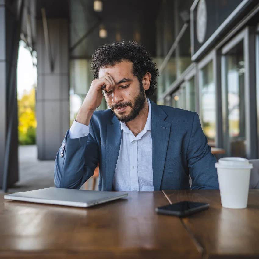 man experiencing the common trend of getting fired after years of loyalty
